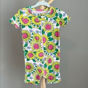 ⭐️⭐️ PICK 5 / $20 Place PJ Sunflower Print Short Sleeve Baby Pajamas 6-9M
